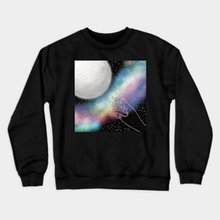 Reaching for the Moon Crewneck Sweatshirt